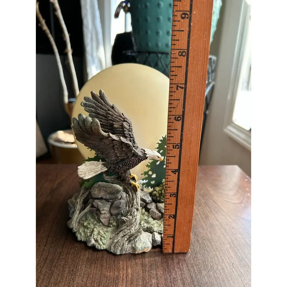 The Bradford Exchange Sea to Shining Sea America The Beautiful lamp cabin decor